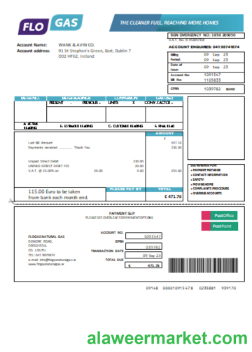 Flogas Natural Gas utility business bill SCR